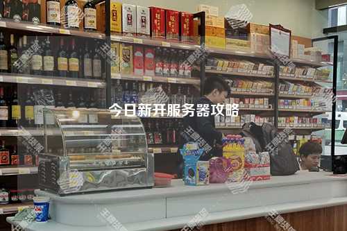 今日新开服务器攻略