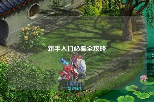 新手入门必看全攻略