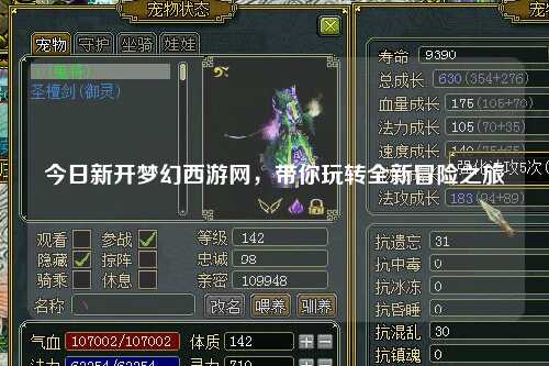今日新开梦幻西游网,带你玩转全新冒险之旅