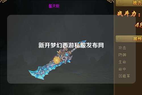新开梦幻西游私服发布网